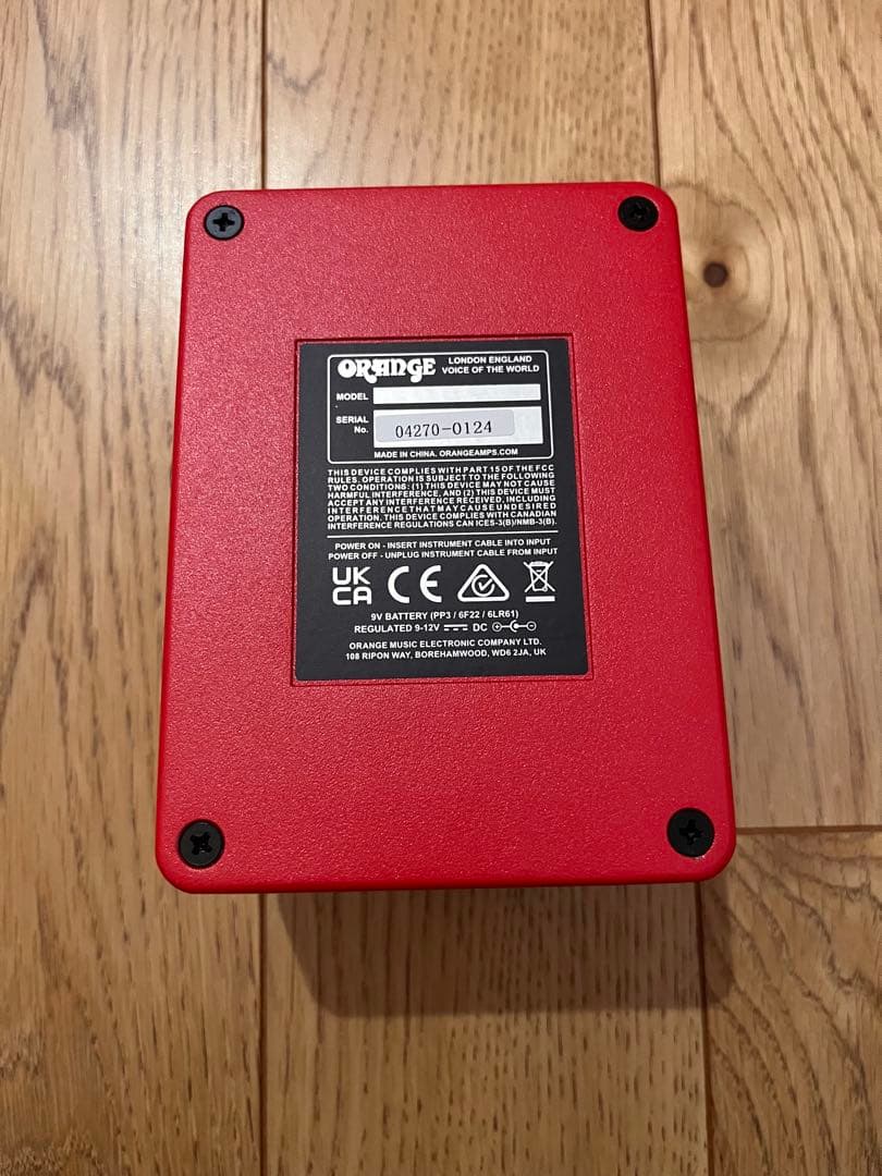 ORANGE TWO STROKE ギターエフェクター