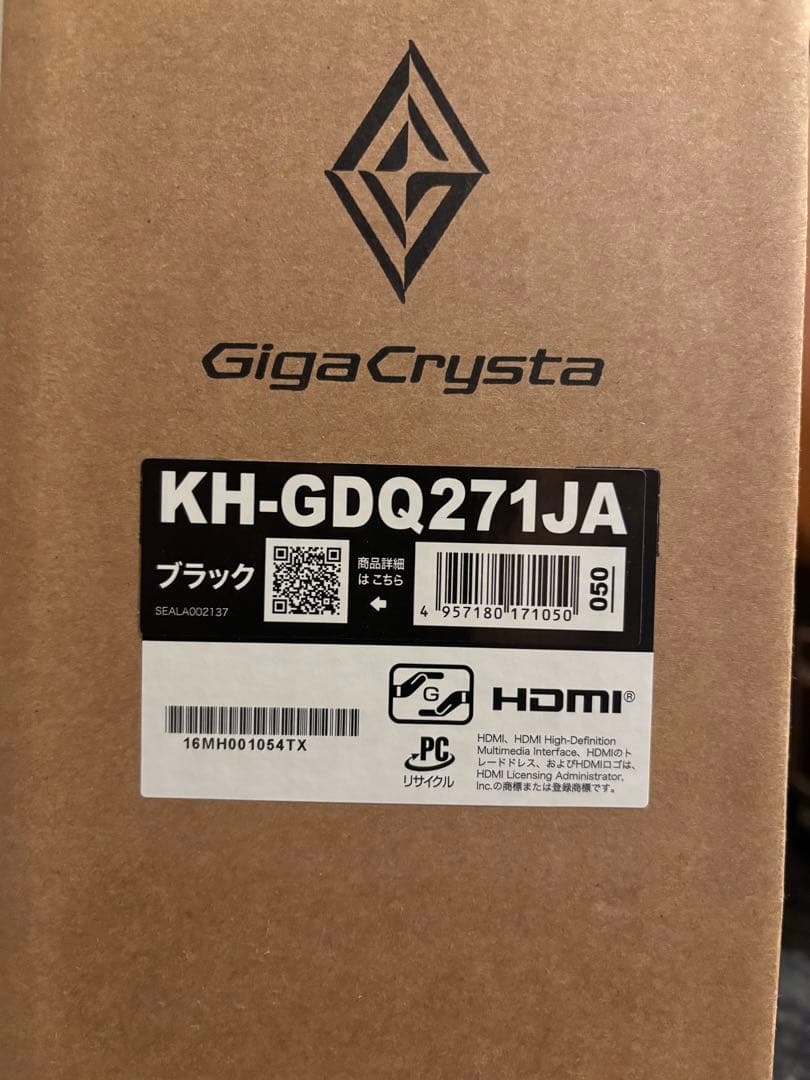 IODATA GigaCrysta KH-GDQ271JA ゲーミングモニター