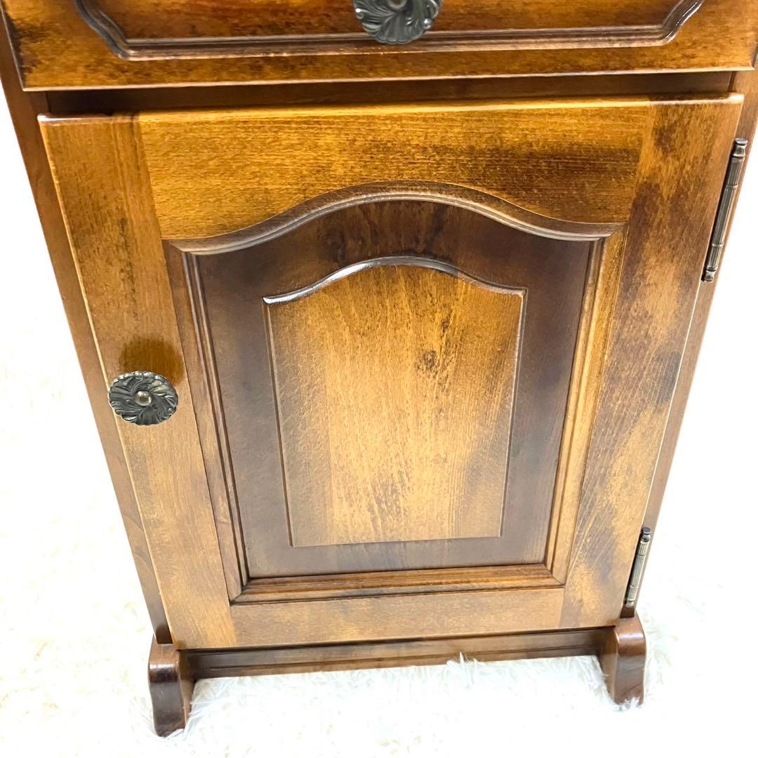 karimoku カリモク　コロニアル　コーナーテーブル コーナーラック 電話台