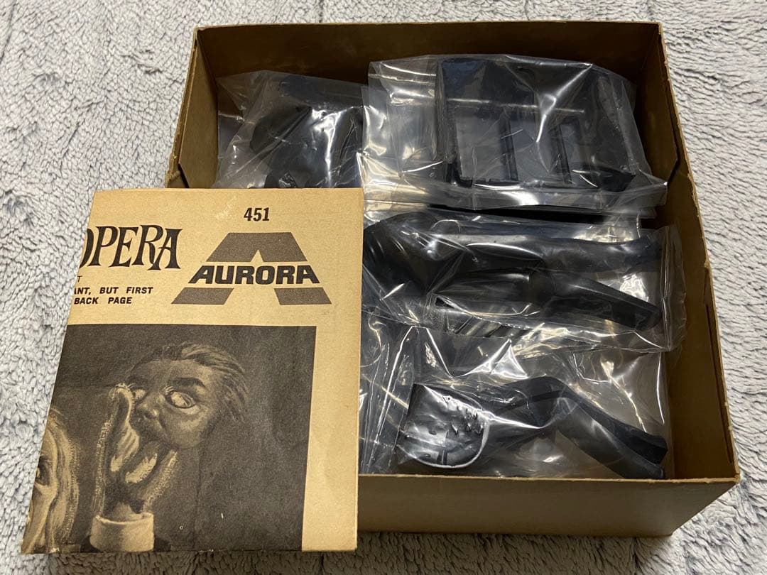 【入手困難】オーロラ 1/8 オペラ座の怪人 未組み立て プラモデル