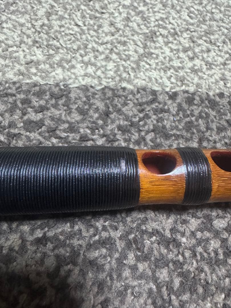 龍笛　煤竹　本管