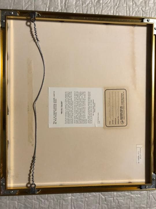 ディズニー　セル画　ダック.テイルのセル画