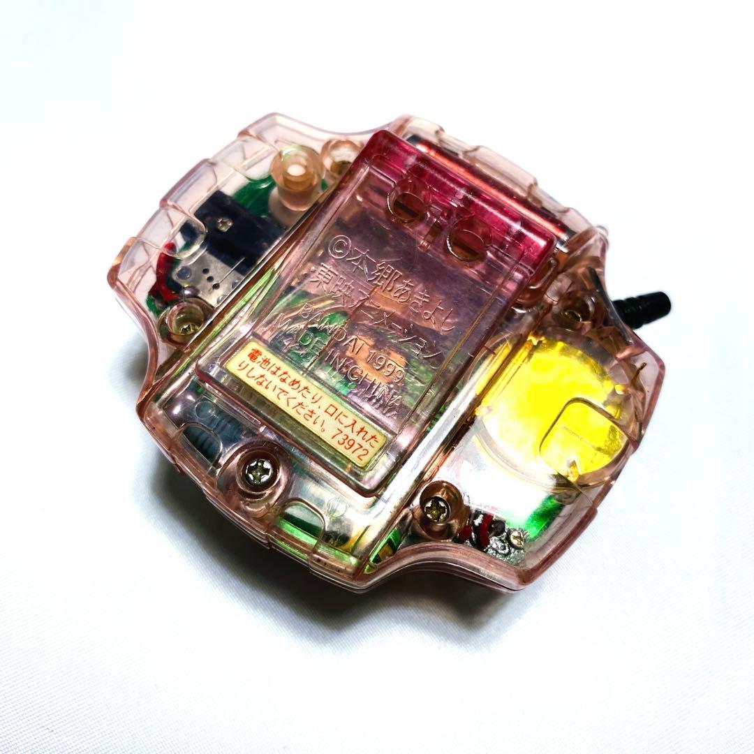 【希少】 デジヴァイス2 クリアピンク ヒカリカラー 1999 BANDAI