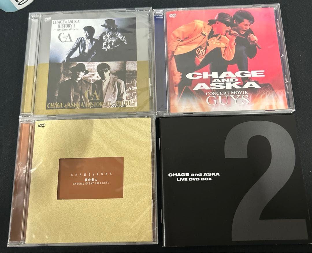ミュージック CHAGE and ASKA/ LIVE DVD BOX2