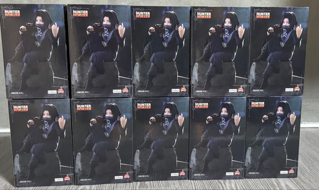 ハンターハンター　フェイタン ぬーどるストッパー 10個セット