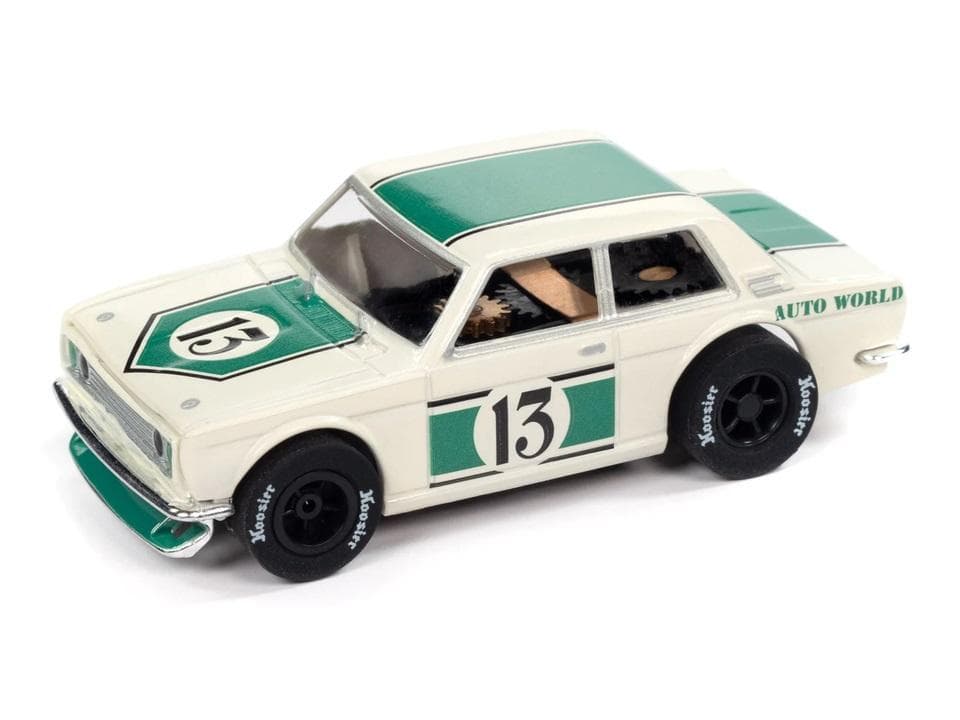 73 Datsun 510 ブルーバード 3 CAR SET☆HOスロットカー