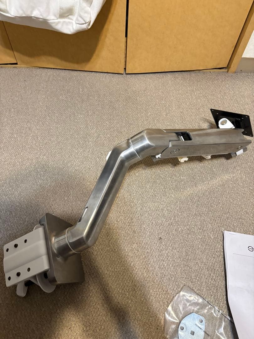 ERGOTRON エルゴトロン HX デスク モニターアーム アルミニウム