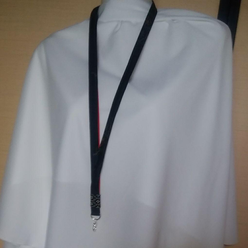 ネックストラップ大島紬と印伝調