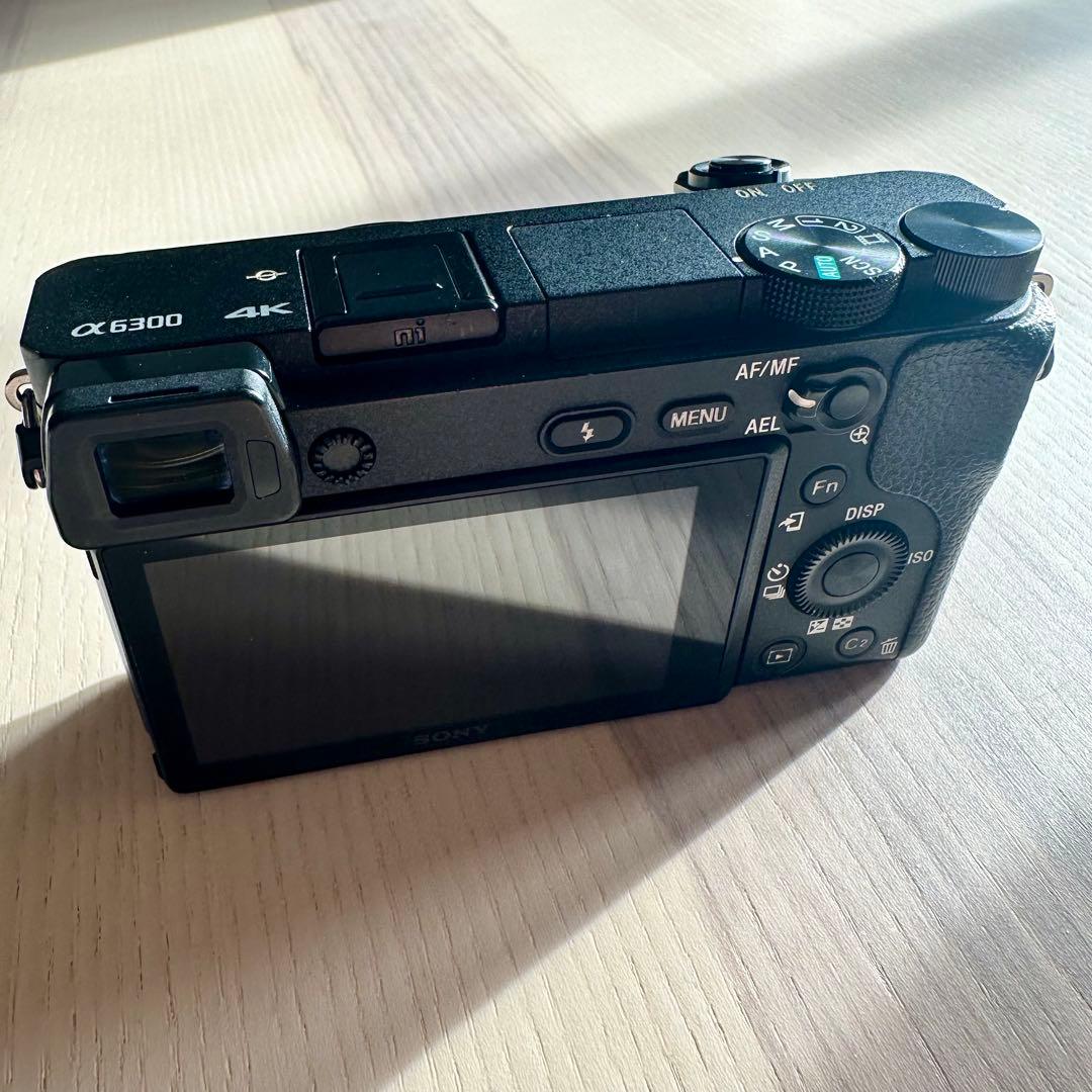 SONY α6300 4Kレンズ付き 【バッテリー・急速充電器・フィルター付】