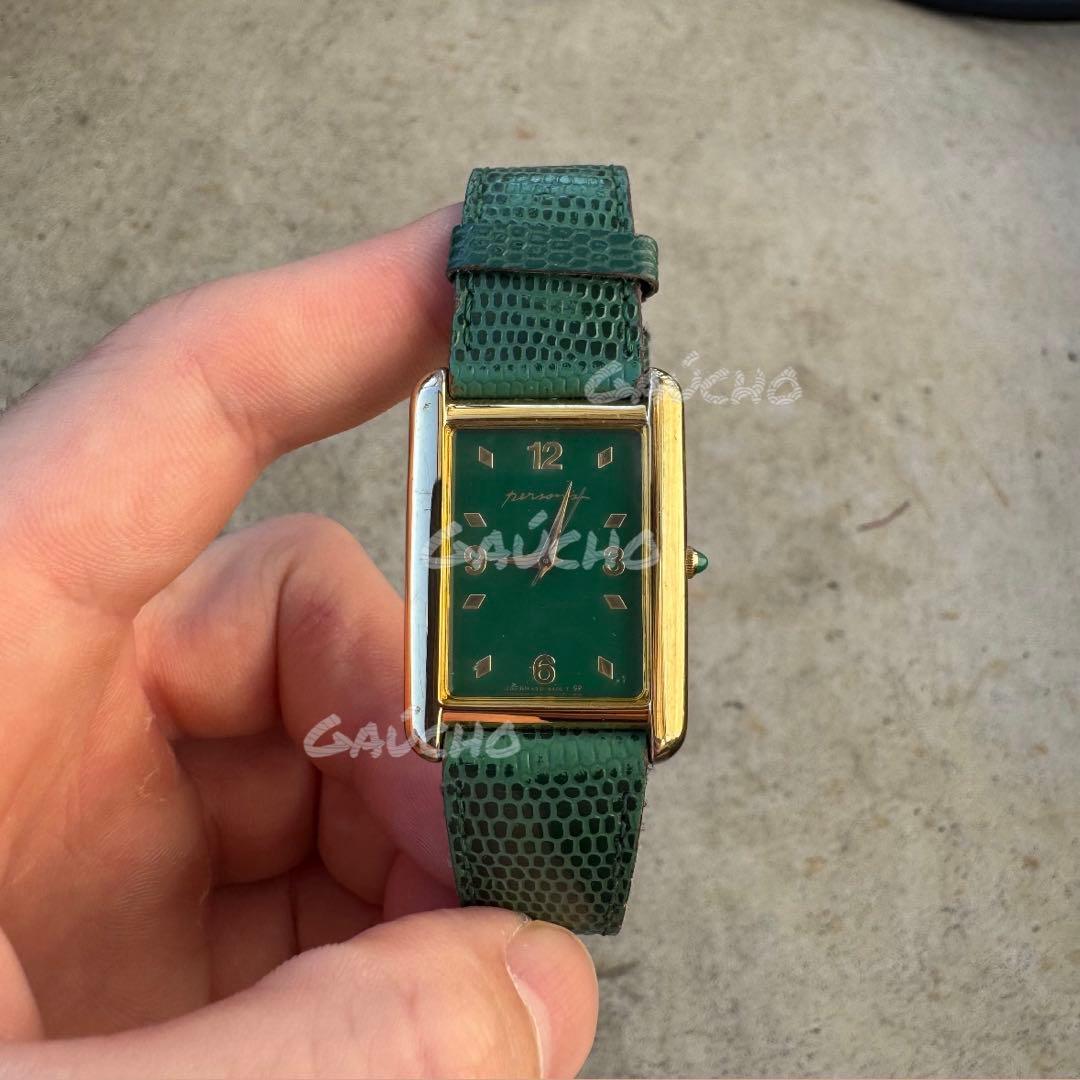 【新品電池】PERSON’S レクタンギュラー スクエア tank 稼働品