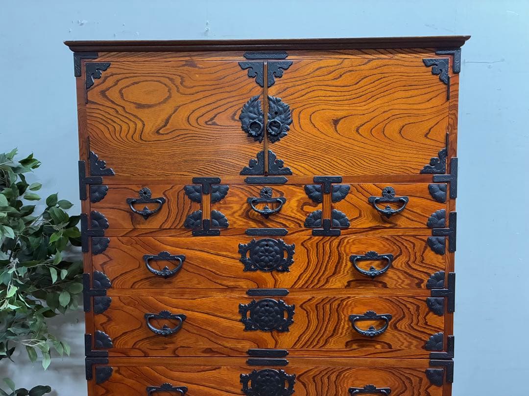 みくり☆管409☆和箪笥☆和製ヴィンテージ☆和モダン☆民芸家具☆着物箪笥