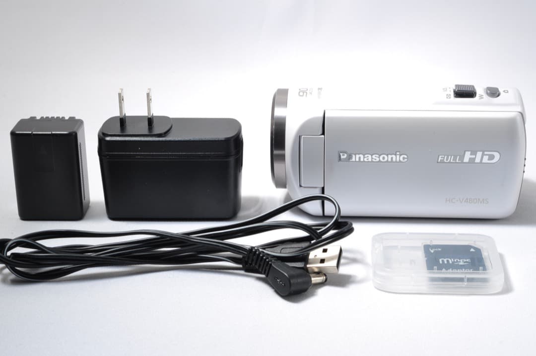 ❤️パナソニック HDビデオカメラ V480MS❤️HC-V480MS-W❤️
