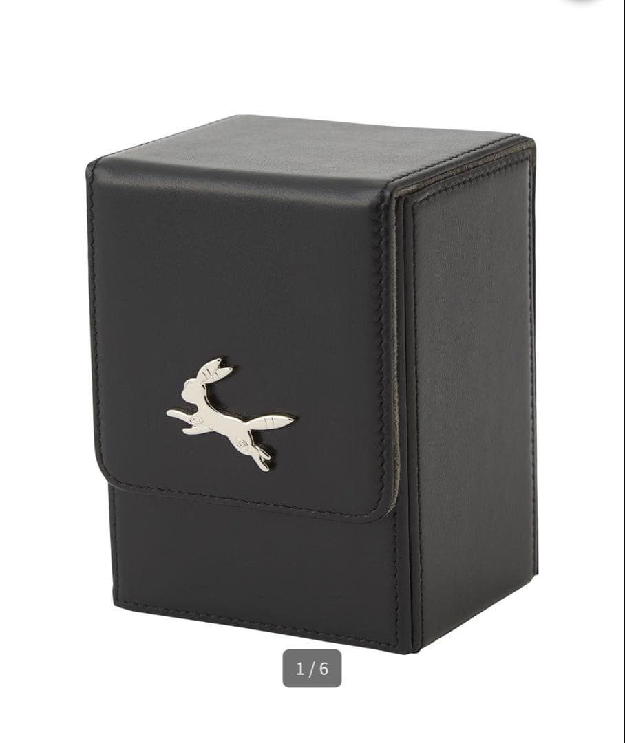 【定価以下】ポケモンカードゲーム 本革フリップデッキケース ブラッキー