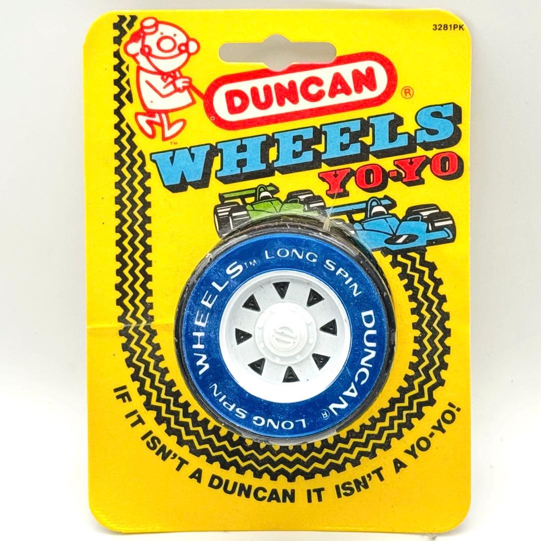 ブルーのホイールズ新品未開封ダンカンDUNCAN1988年版 ハイパーヨーヨー