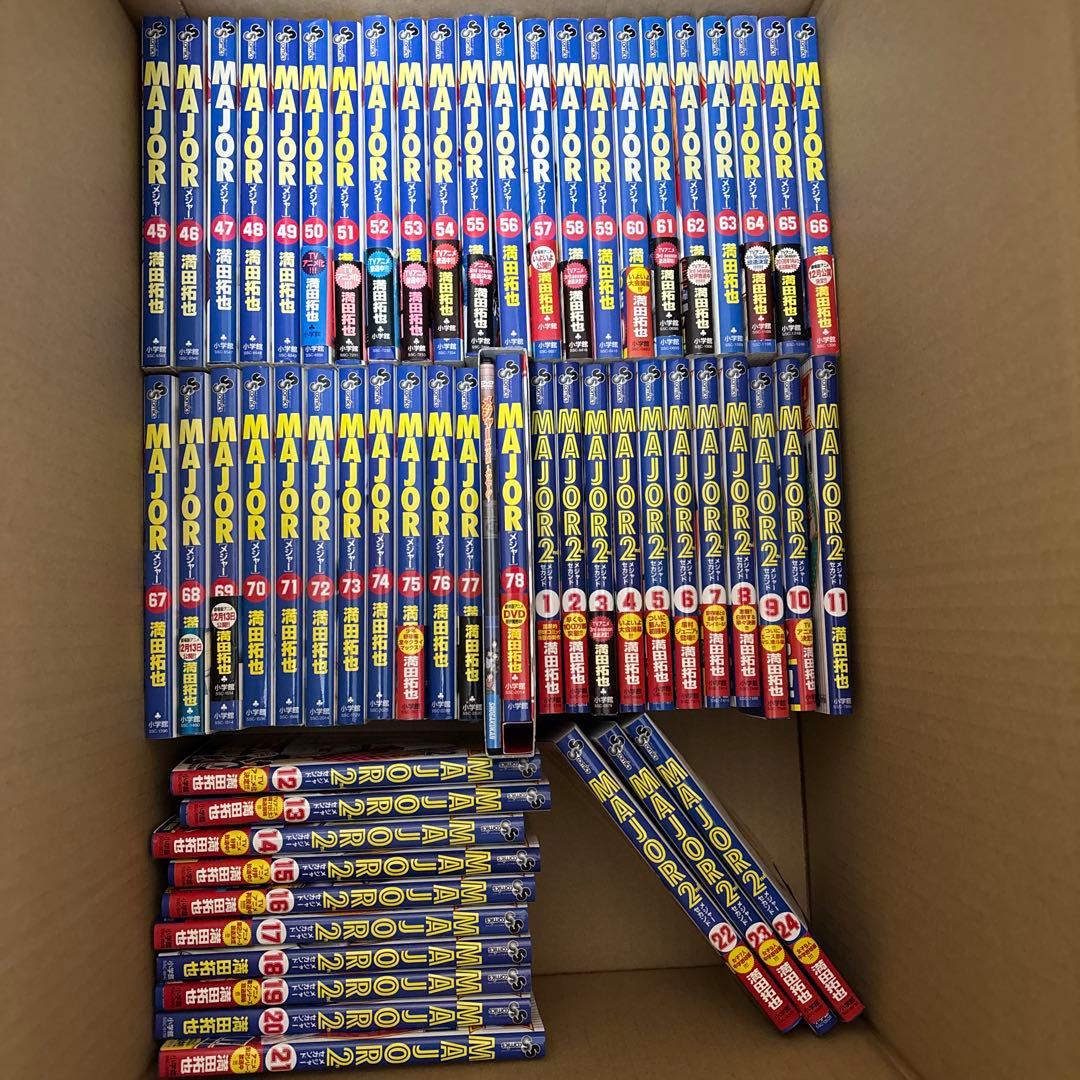 MAJOR 全巻セット 1-78巻+限定OVA+MAJOR 2nd 1-24巻