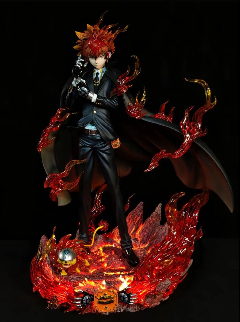 家庭教師ヒットマンREBORN 沢田綱吉 ガレージキット フィギュア1/6サイズ