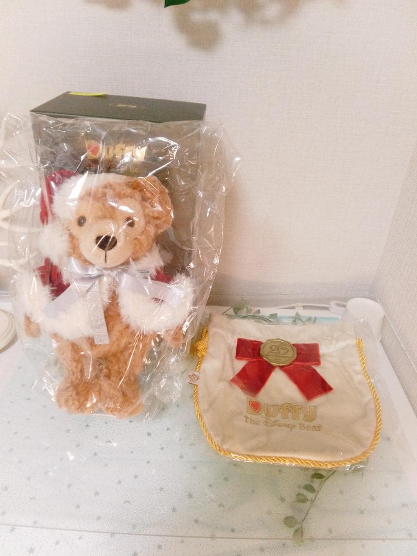 ディズニー　ダッフィー　シェリーメイ　シュタイフ　インテリア