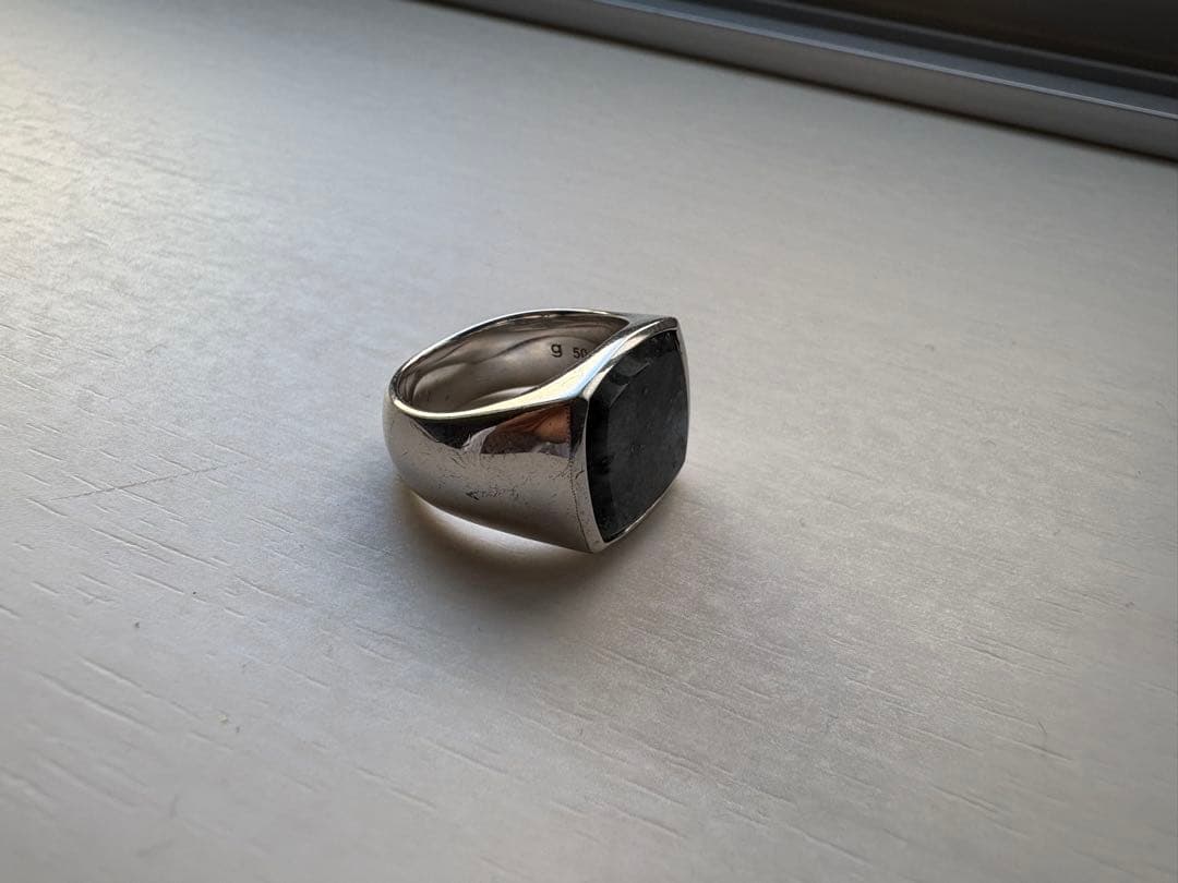 Tom Wood トムウッド ラルビカイト クッションリング サイズ50