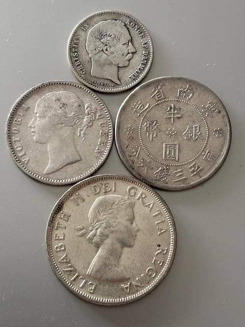 世界の旧貨幣 セット【12】 19世紀・20世紀