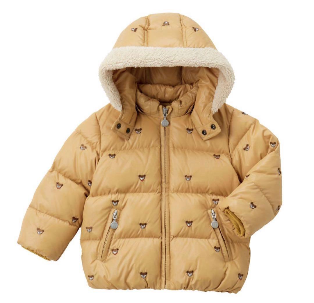 ミキハウス　MIKIHOUSE キッズ　ダウン　ダブルビー　ダブルB 80