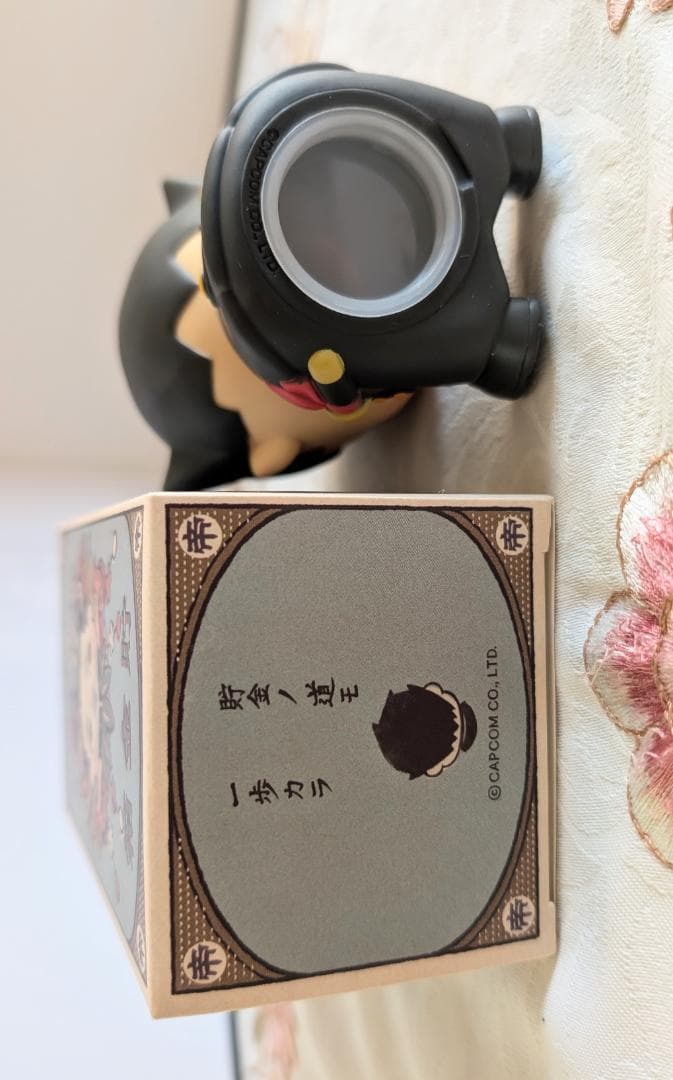 大逆転裁判2 大帝都銀行 よくたまる ゆるのすけ貯金箱 箱付 イーカプコン限定版