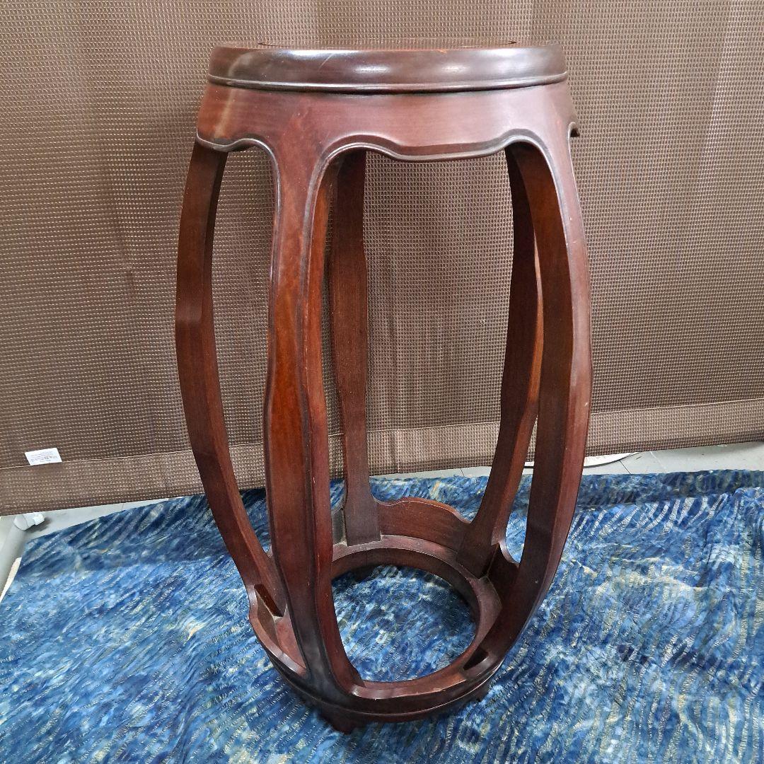 ♡木製スツール　中国美術　花台　椅子♡