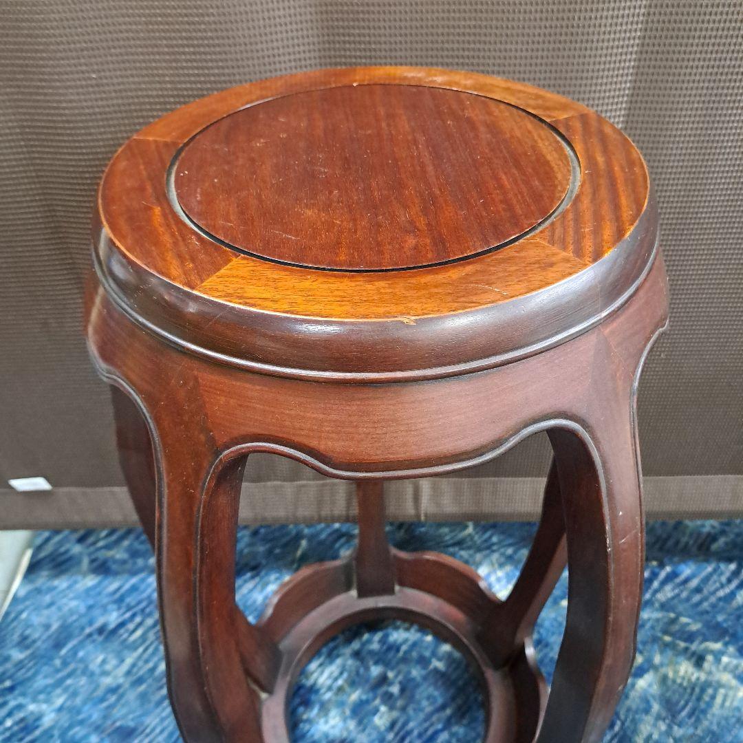 ♡木製スツール　中国美術　花台　椅子♡