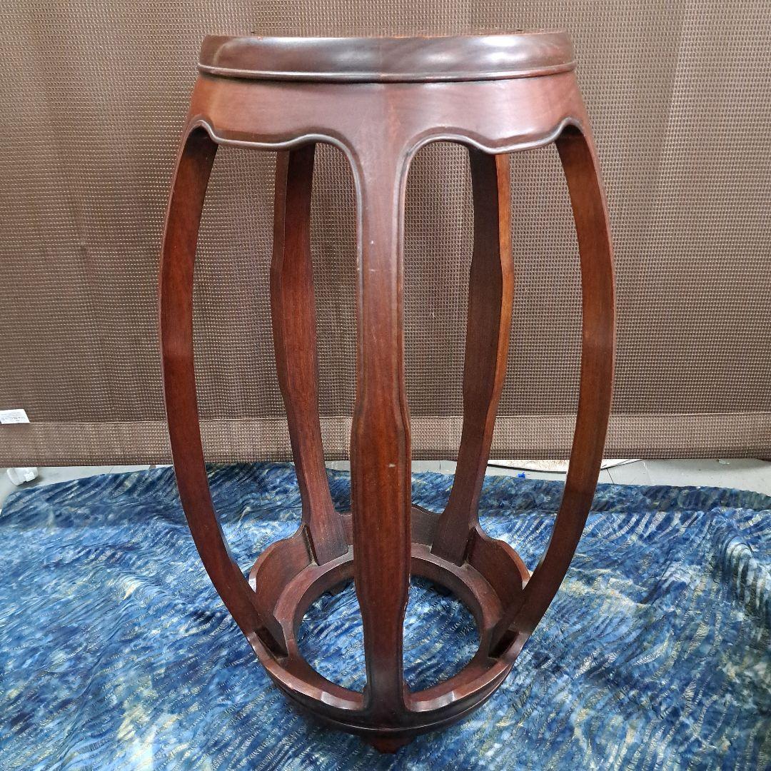 ♡木製スツール　中国美術　花台　椅子♡