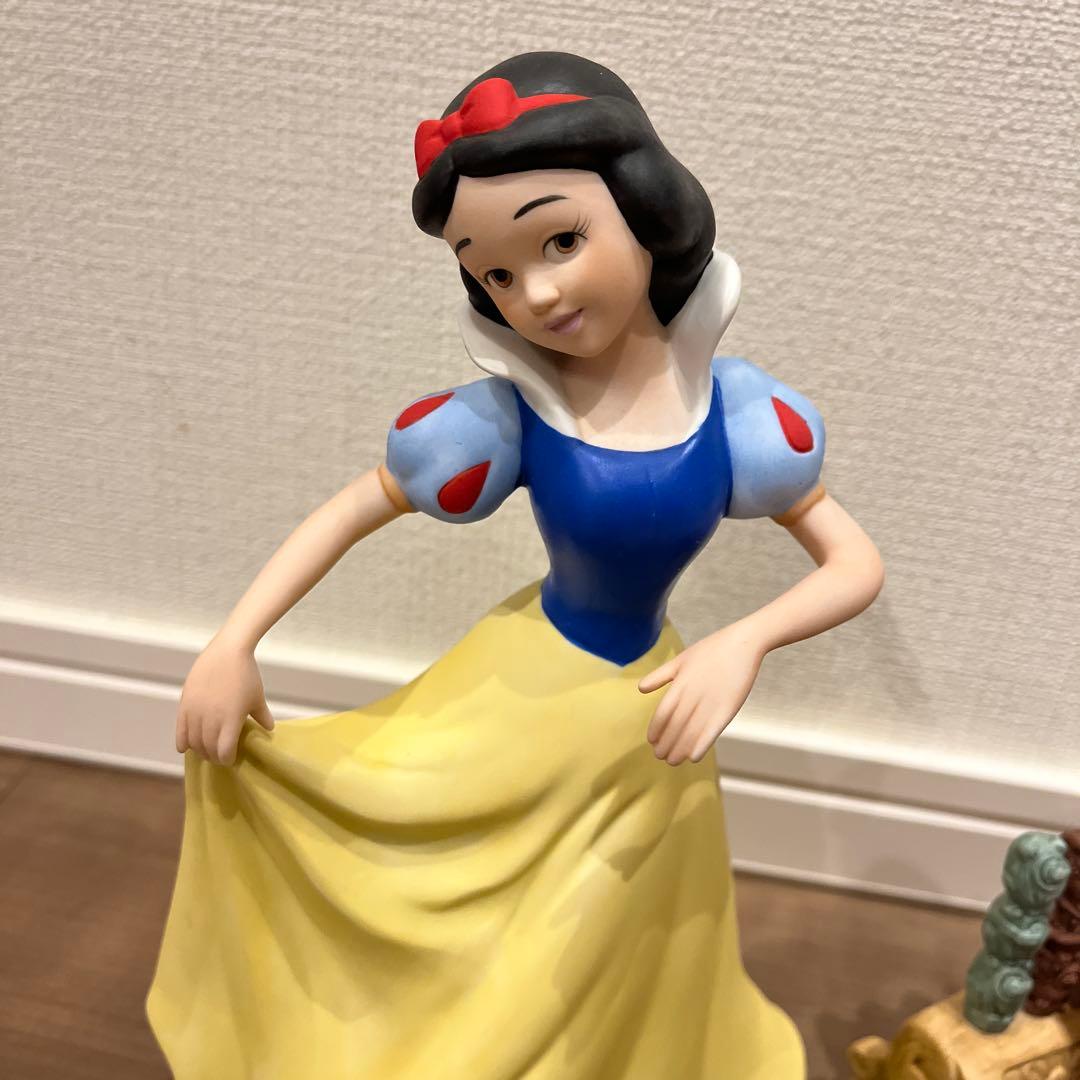 白雪姫ガーデンフィギュア 陶器置物 加藤工芸KATOKOGEI ディズニー超希少