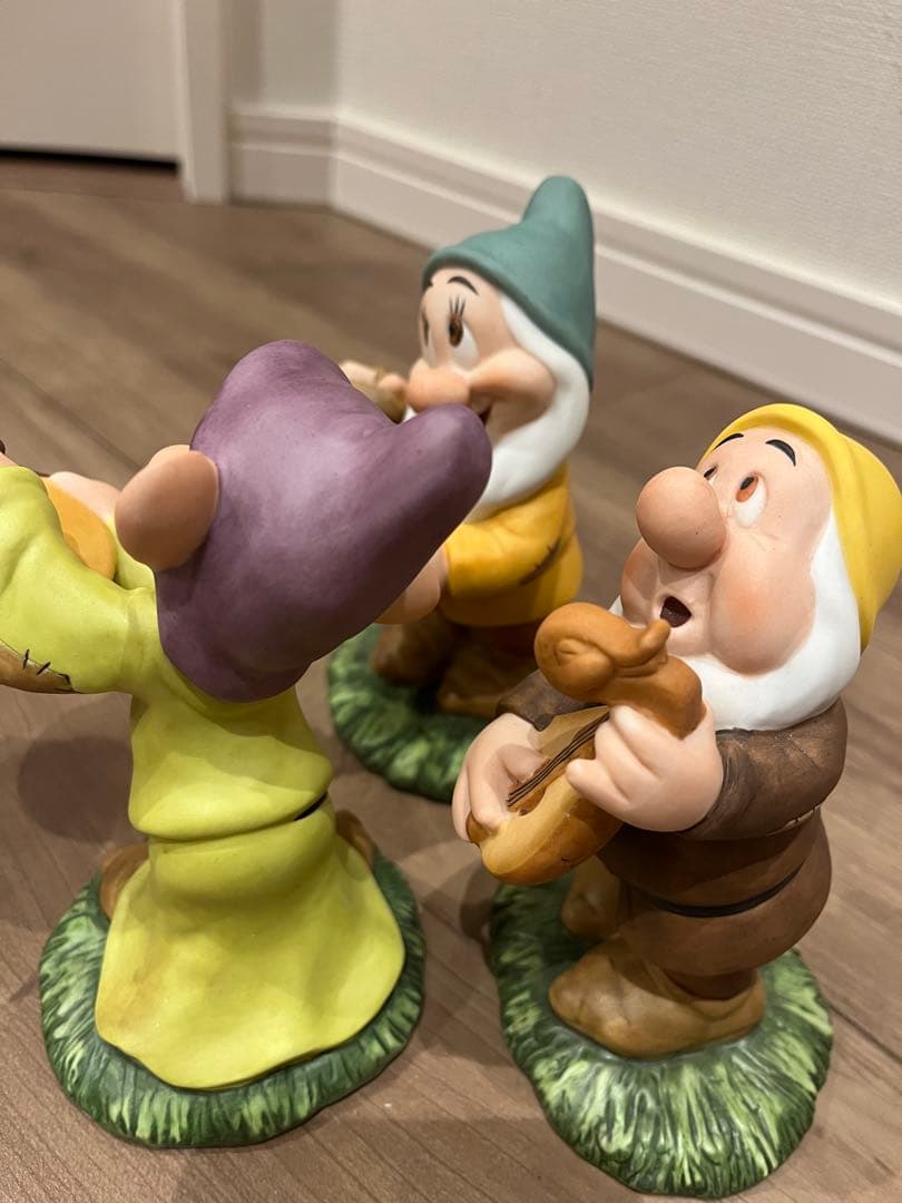 白雪姫ガーデンフィギュア 陶器置物 加藤工芸KATOKOGEI ディズニー超希少