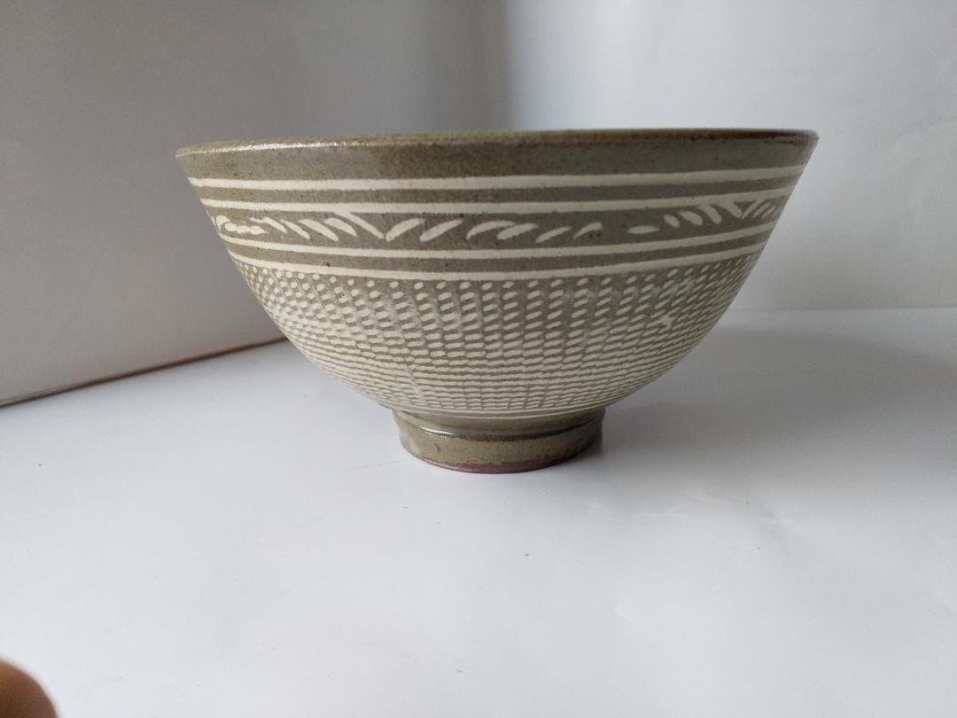 奇泉窯 朴世琦 高麗茶碗 三島手 韓国 人間国宝 共箱 抹茶碗 新品 未使用品