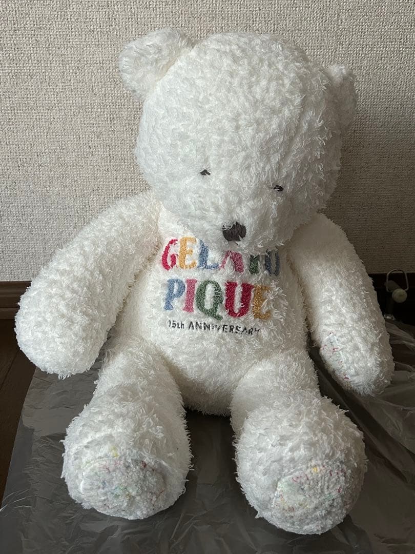 ジェラートピケ「15th」カラースプレーｘジェラートベア