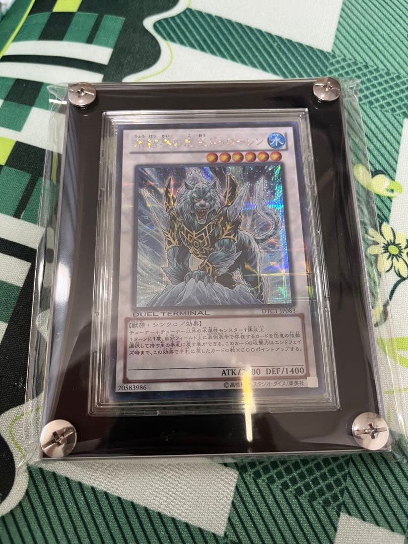 氷結界の龍トリシューラ　DTCシークレット 他3種類DTCシークレット