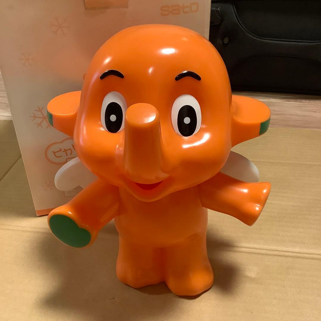 エンジェルサトちゃん 貯金箱 ピカピカバンク　非売品　SATO未使用
