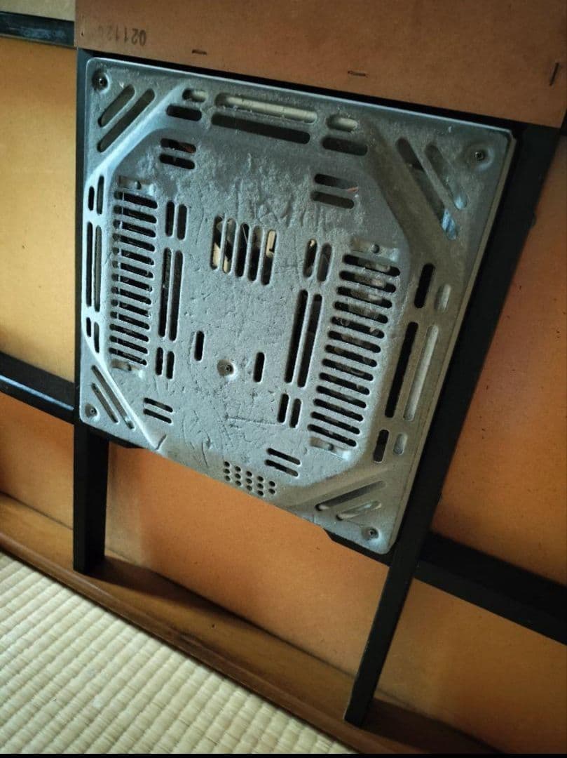 お値下げ　協立工芸　家具調こたつ　長方形　タイマー付き