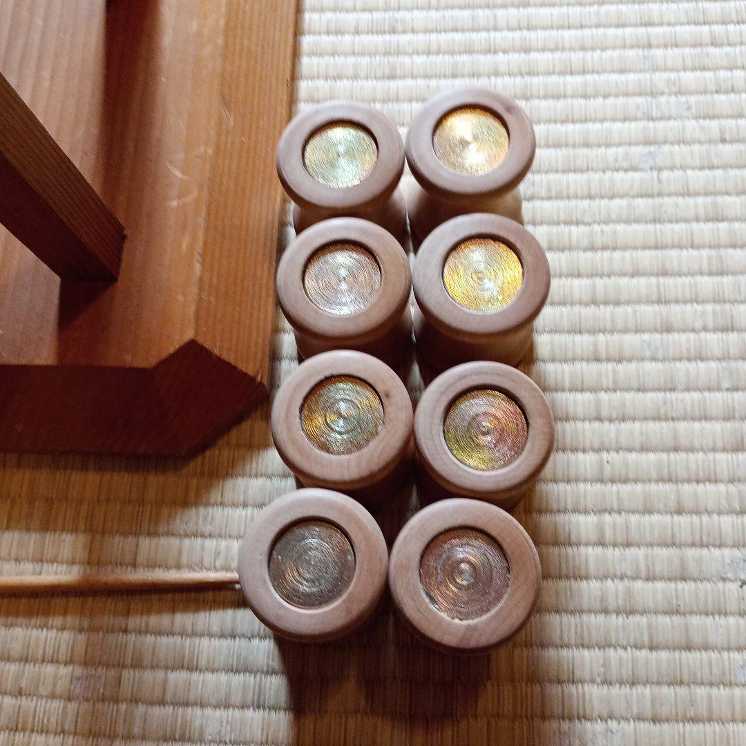 組み紐台と重り8個セット