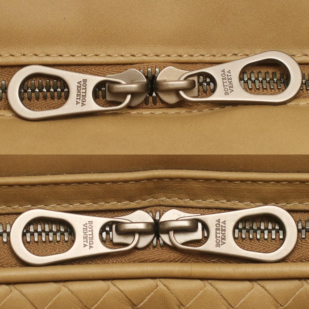 【美品】ボッテガ・ヴェネタ イントレチャート ベージュ ビジネスバッグ イタリー