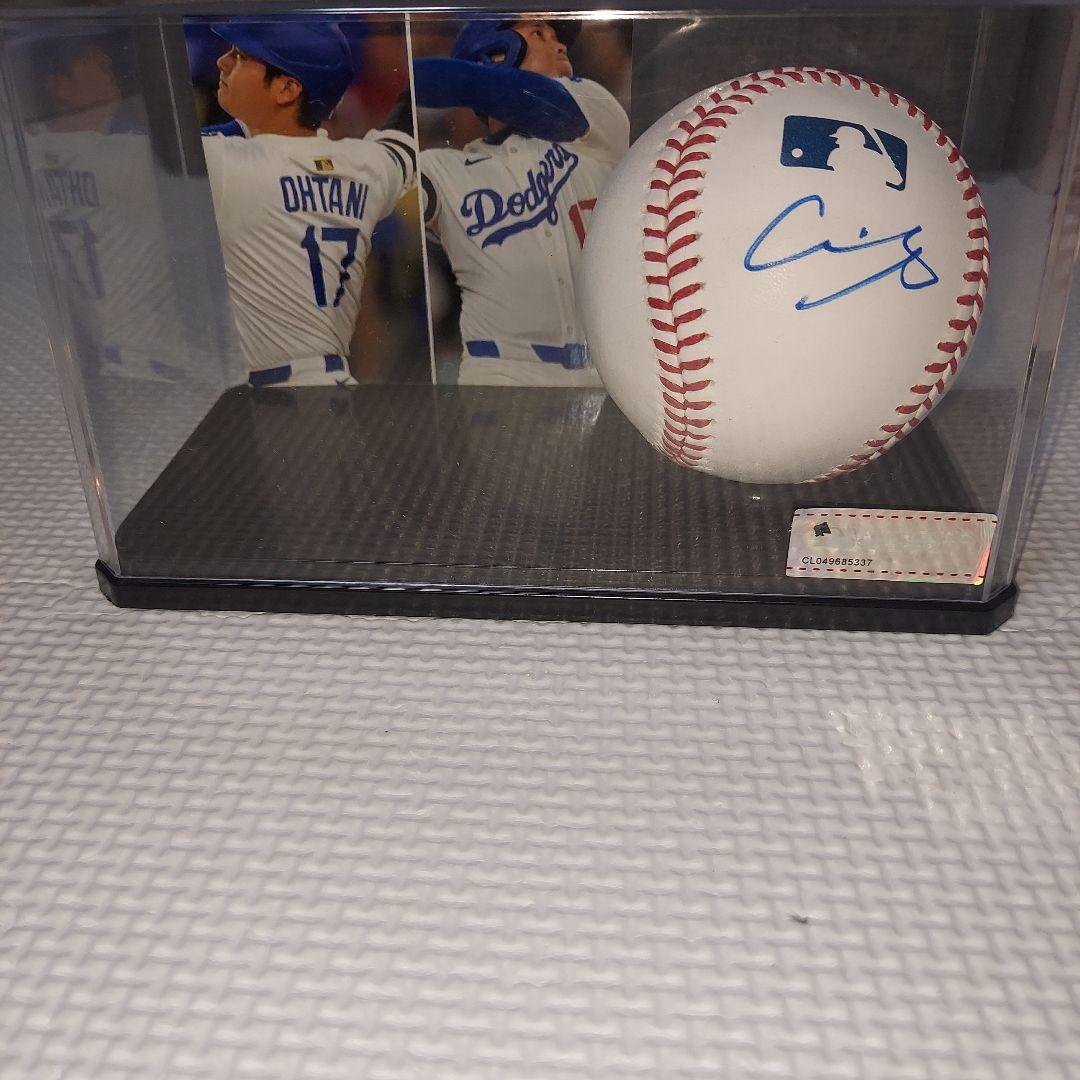大谷翔平直筆サインボールMLB 公式野球ボールケース付き