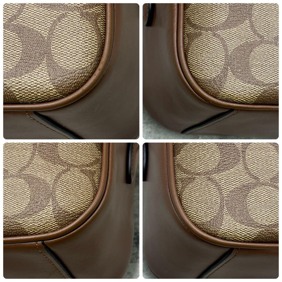 ✨美品✨コーチ　ジェス　ショルダーバッグ 2way ダブルジップ　シグネチャー