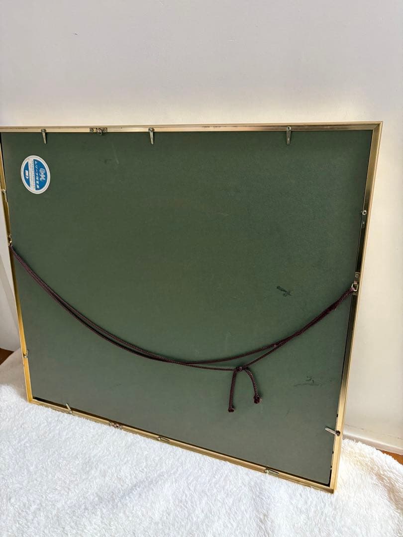 荻洲高徳　おぎすたかのり　「バルコン　ベニス」　8号油絵　レプリカ