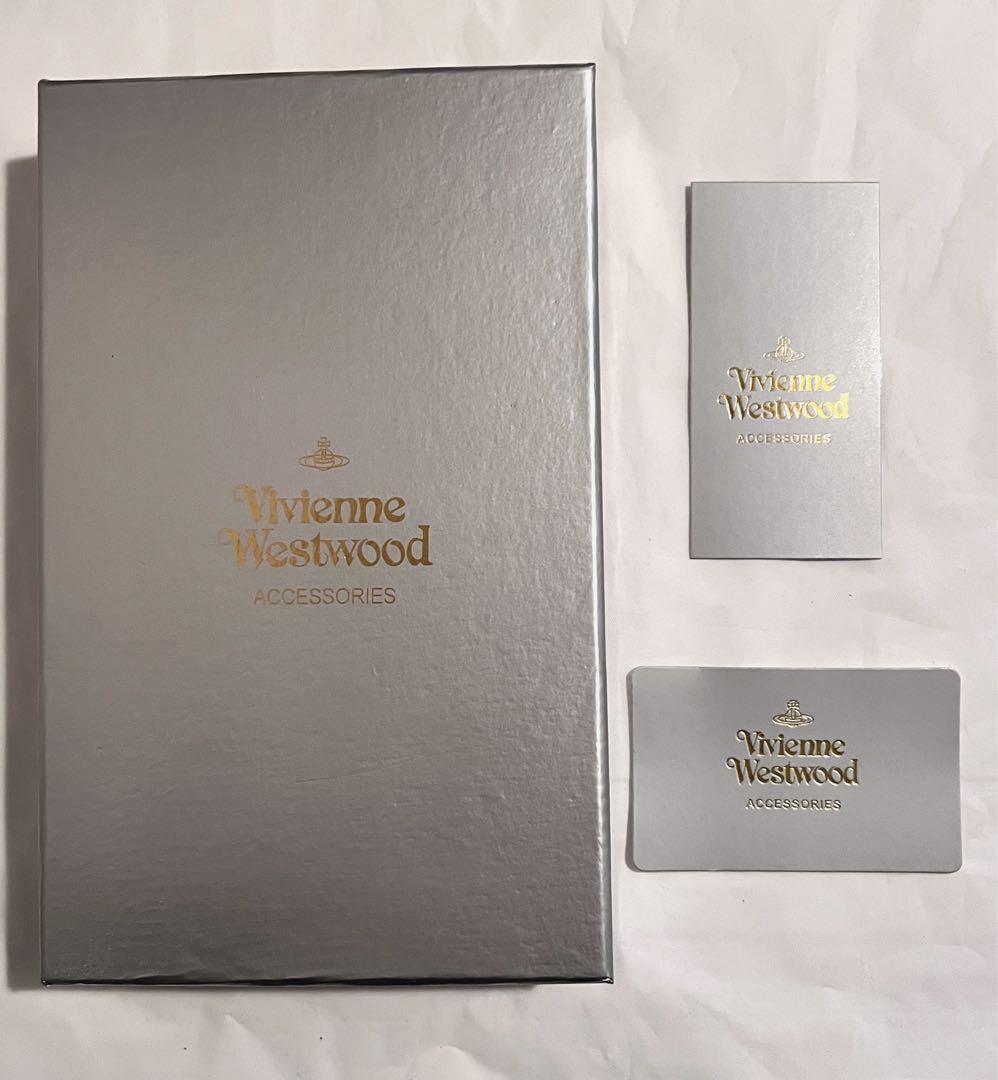 【新品未使用】Vivienne Westwood 三つ折り財布 バーガンディ