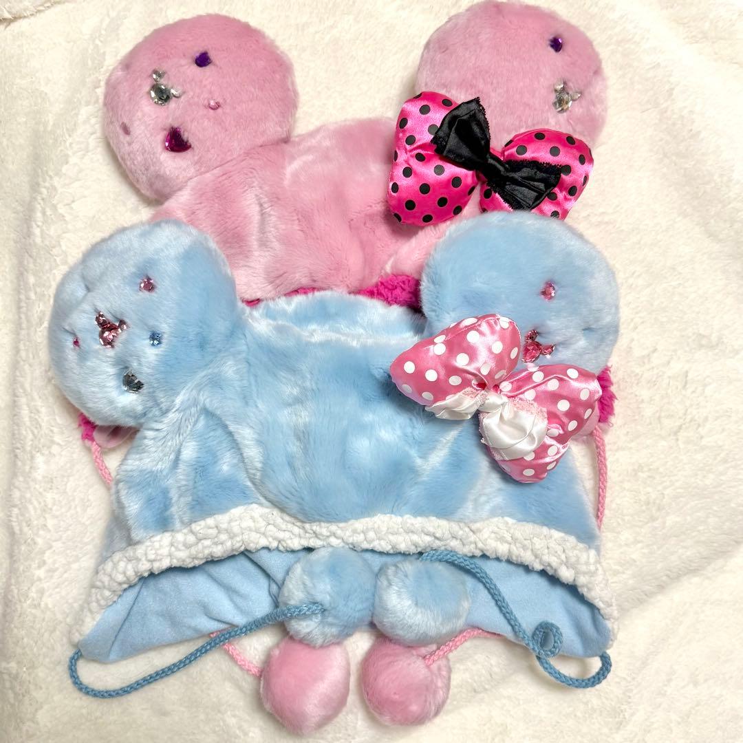 ディズニーファンキャップ ミニー セット