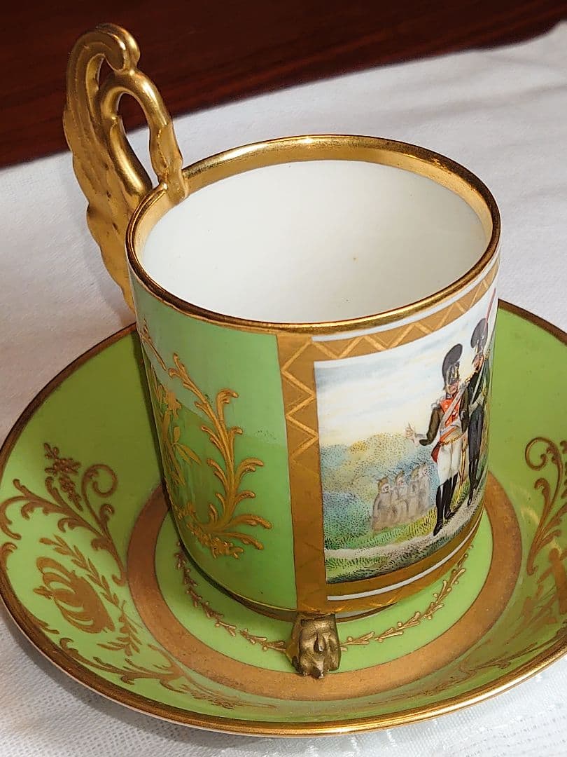 アンティークカップ　ナポレオン
