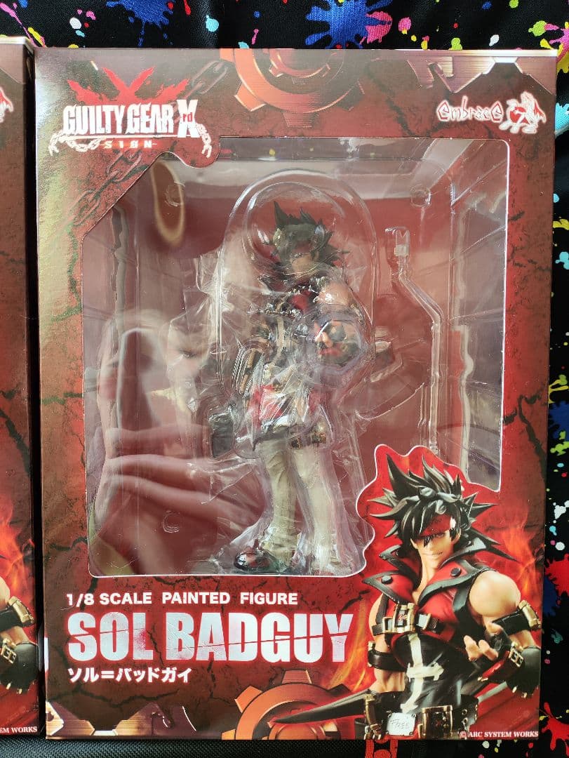 【ギルティギア】新品未開封　ソル・バッドガイ　1/8フィギュア　バッグ