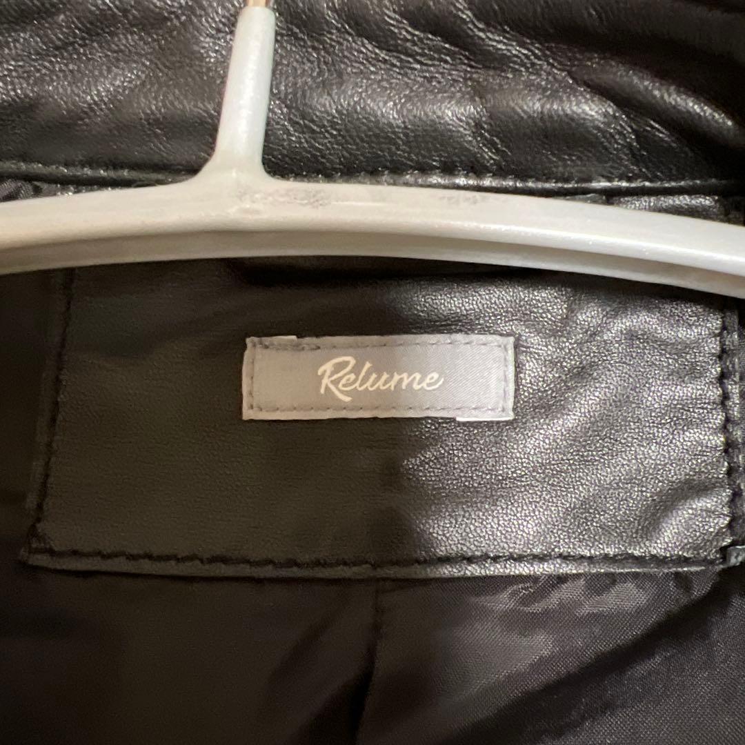 『最終値下』journal standard relume ライダースL 羊革