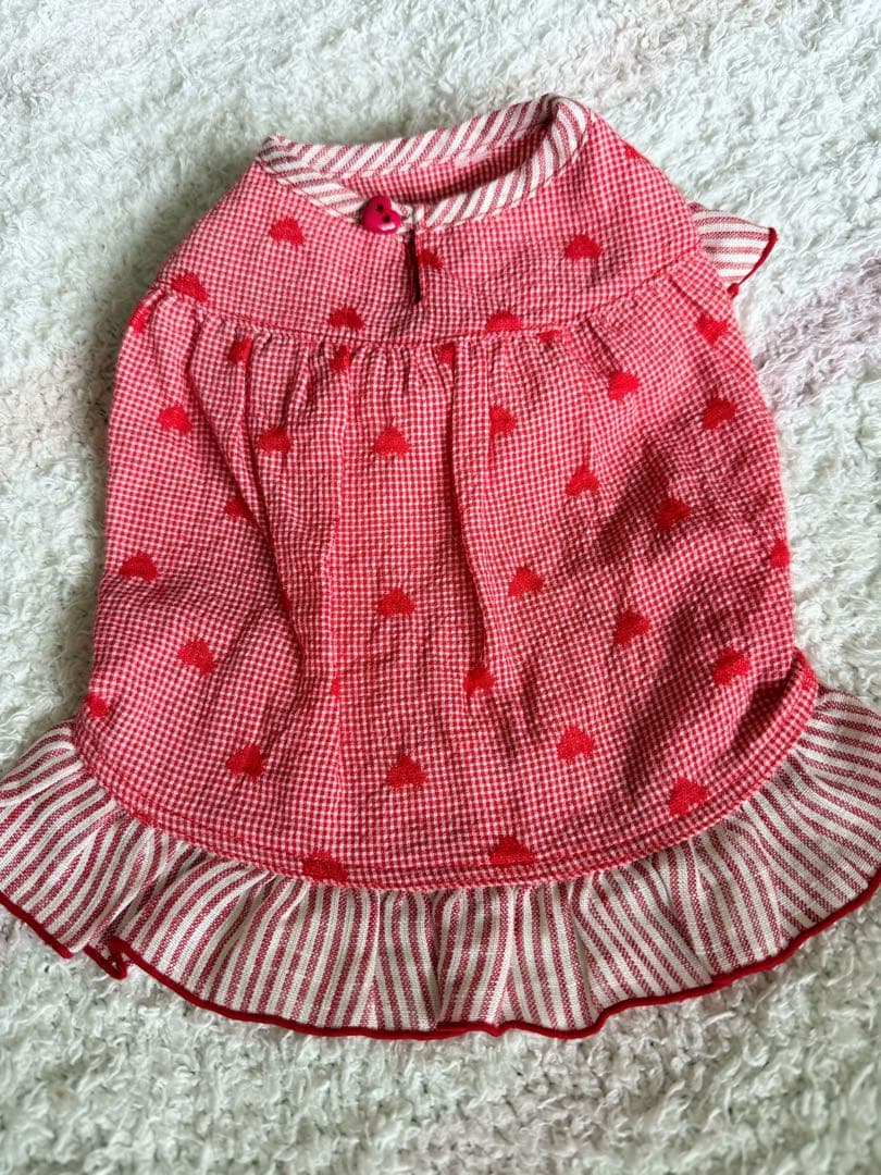 アトリエgg赤ハートワンピース　18号