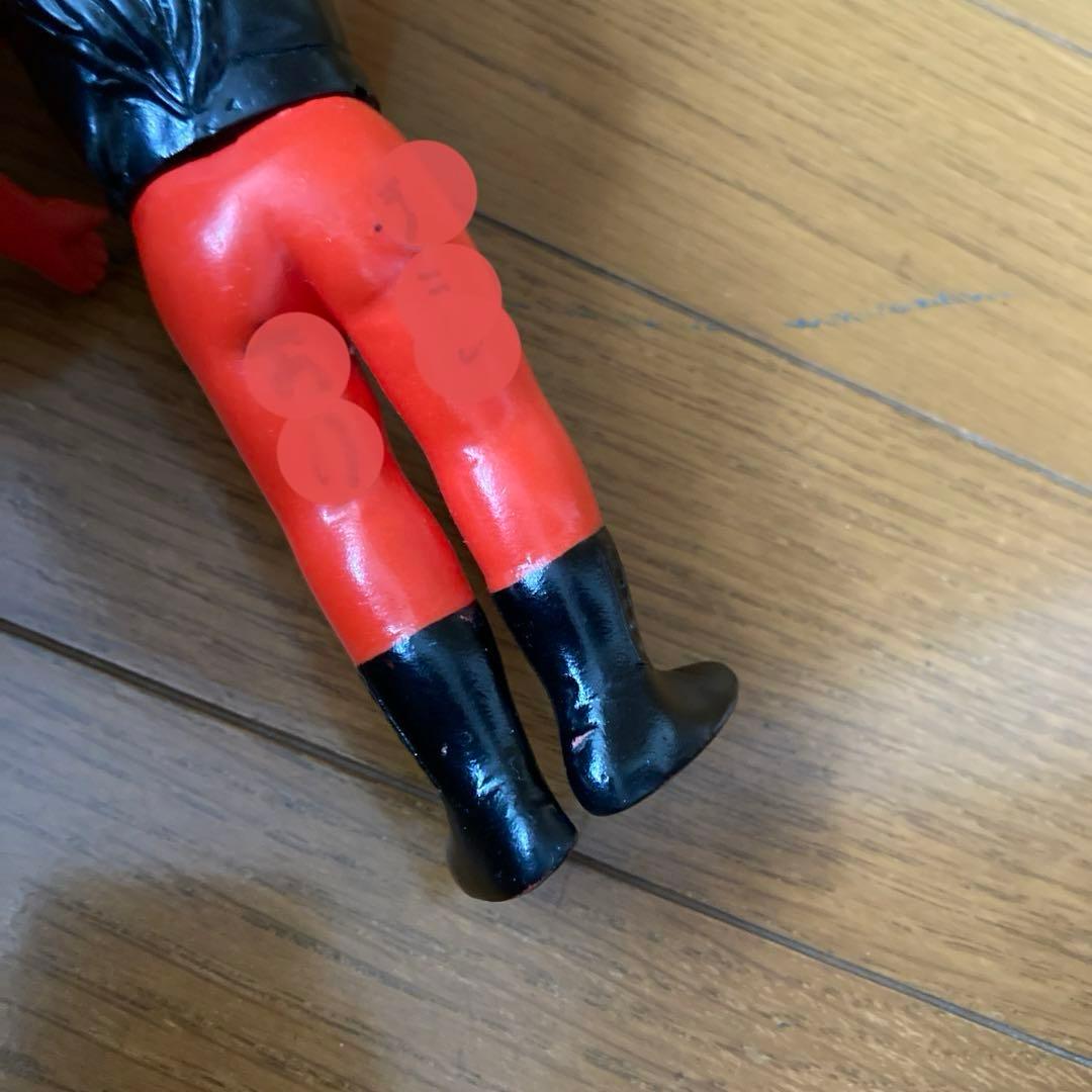 ライオン丸　ソフビ　当時モノ　1970年代