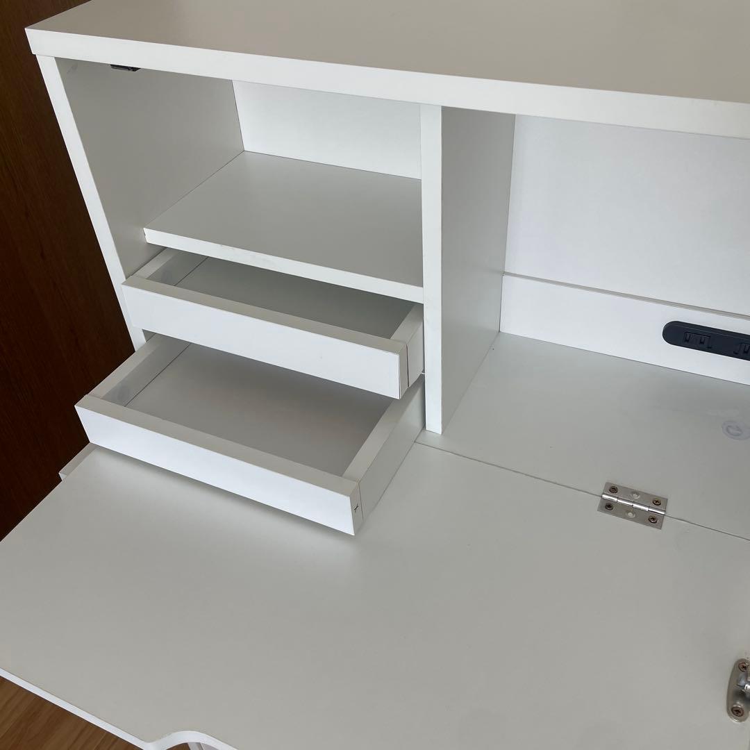 ドレッサーチェスト 幅60cm コンセント付き