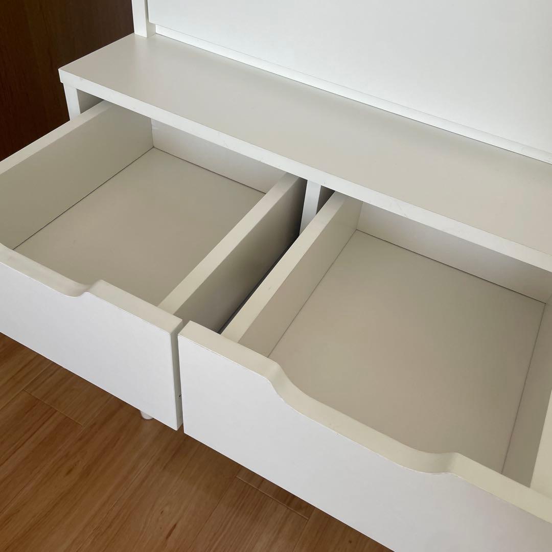 ドレッサーチェスト 幅60cm コンセント付き