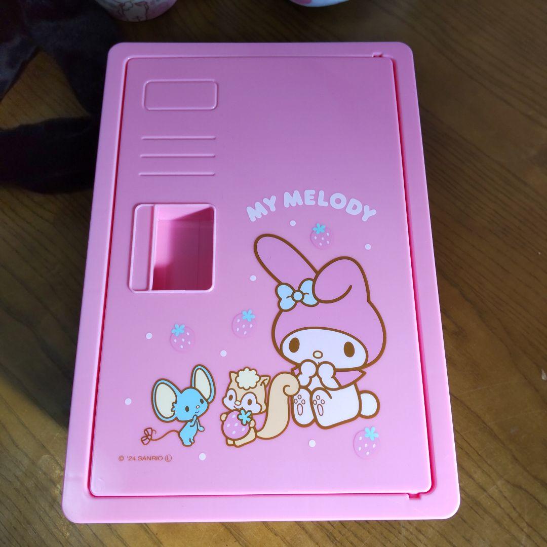 My Melody&KUROMIまとめ売り16点2段BOXバッグポーチミニタンス